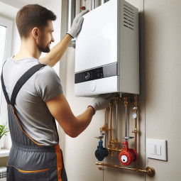 Montaj/Instalare centrală...